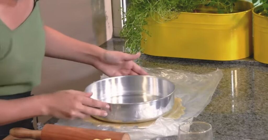 tamanho da massa com forma