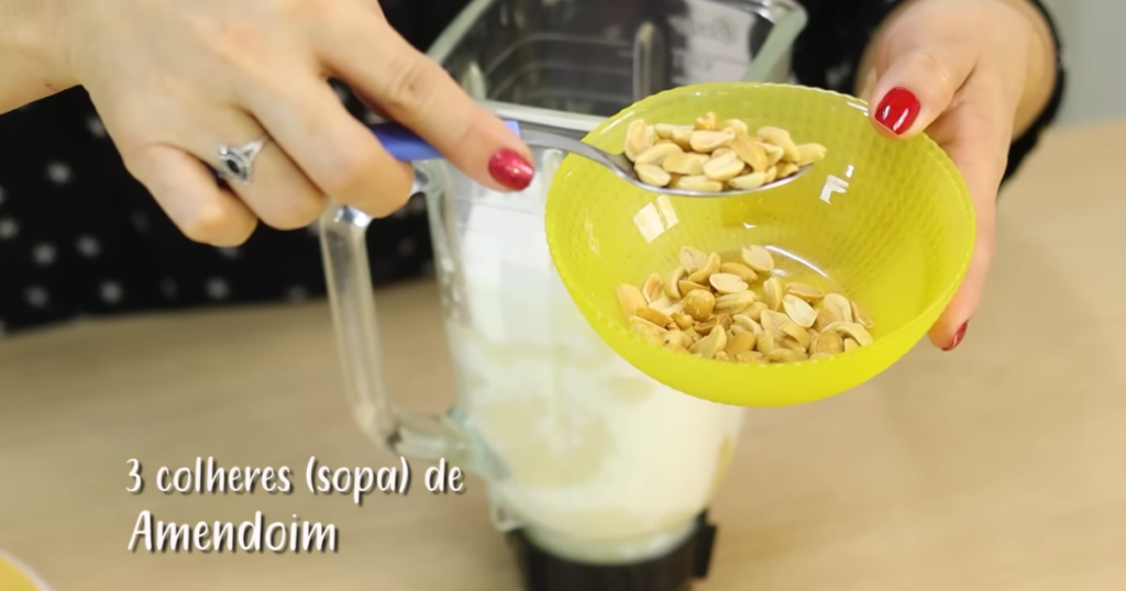 Bolo Pé de Moleque amendoim