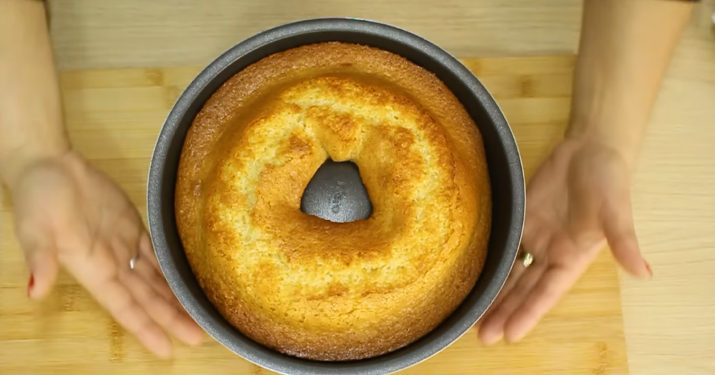 Bolo Pé de Moleque assado