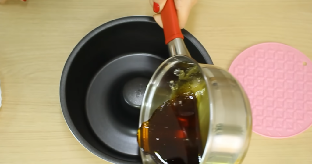 Bolo Pé de Moleque mistura calda forma