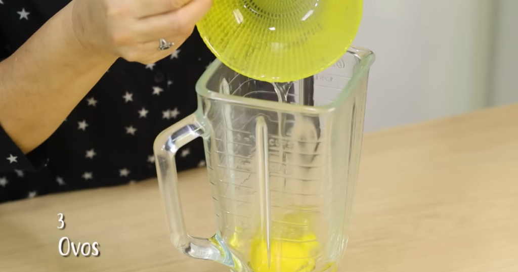 Bolo Pé de Moleque ovos