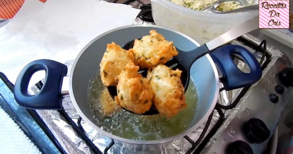 bolinho de arroz sequinho