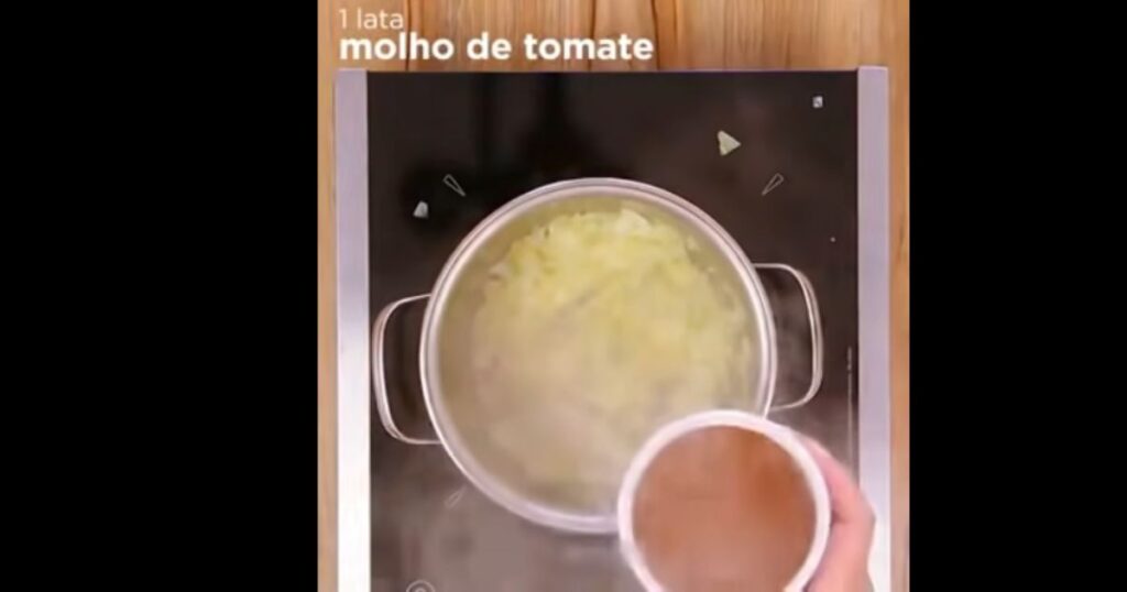 molho para lasanha de pao de forma