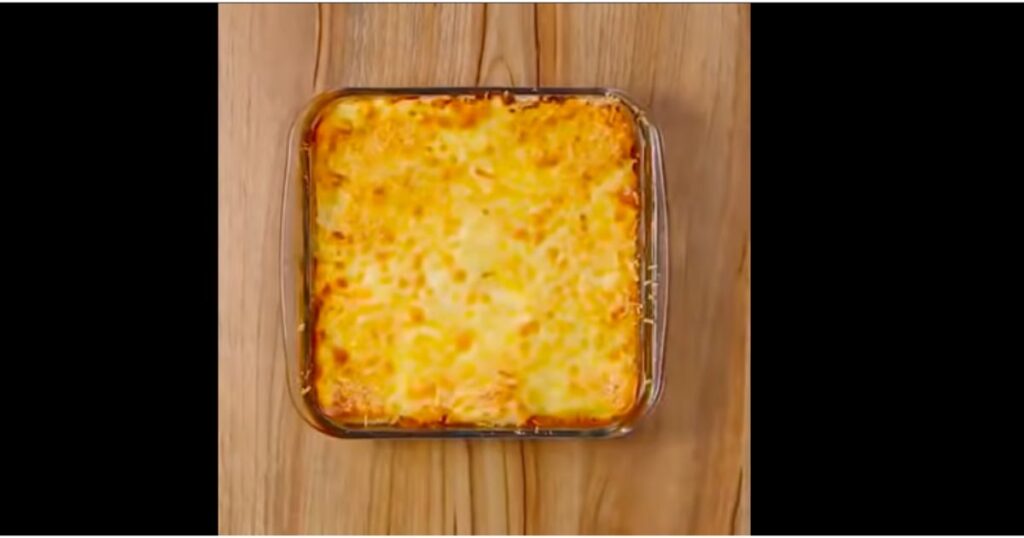 travessa de lasanha de pao