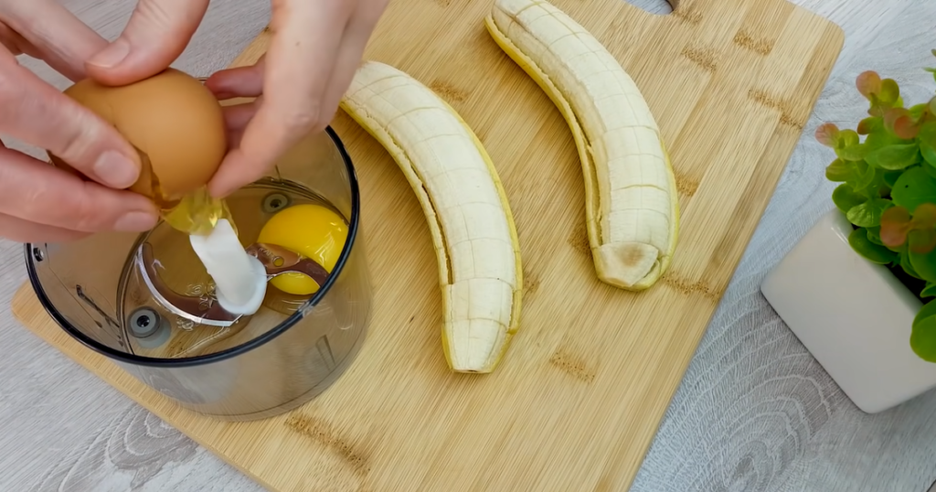 Bolo de Chocolate rápido de Microondas banana