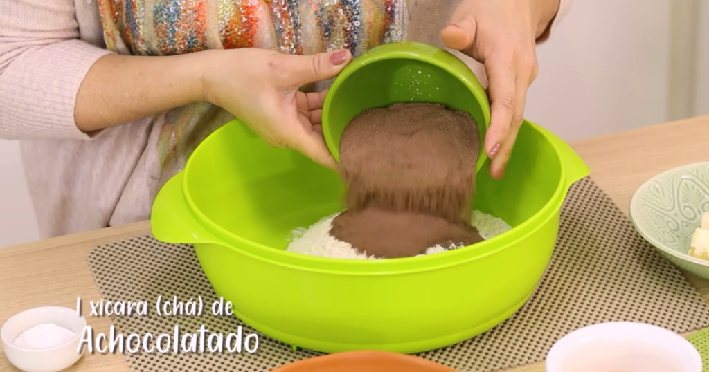 Cookies de Nescau achocolatado