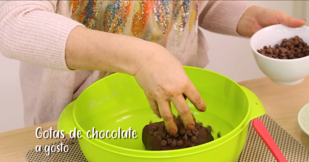 Cookies de Nescau gotas de chocolate