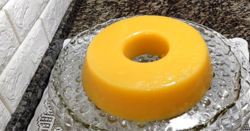 Manjar de laranja prato