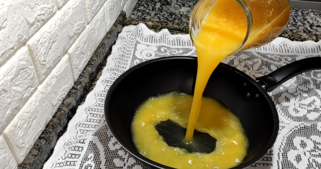 Manjar de laranja suco