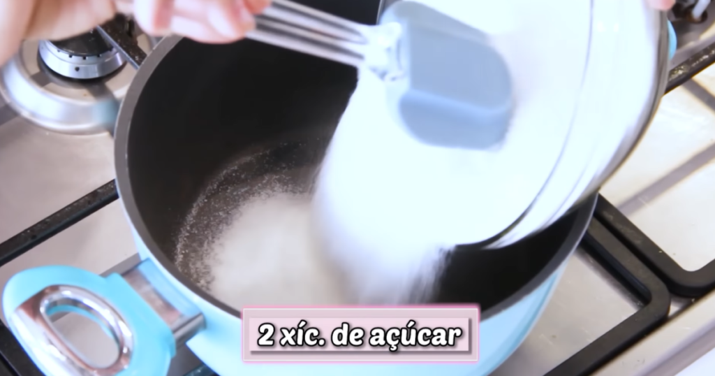 Pudim de leite ninho açúcar