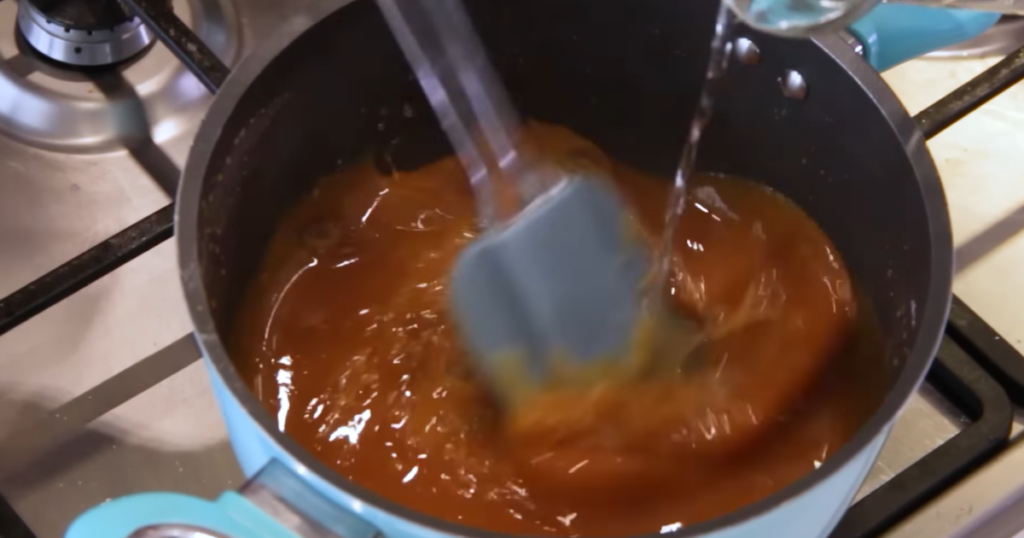 Pudim de leite ninho açúcar água