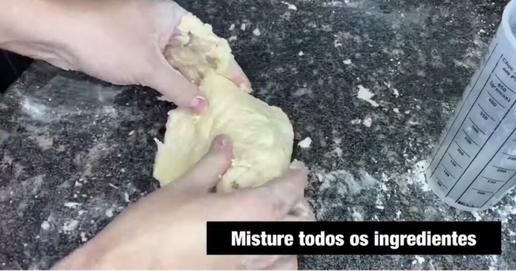 misturar os ingredientes