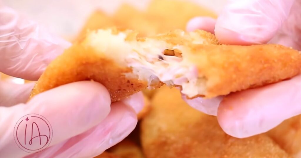 receita de risoles queijo presunto