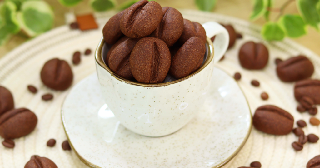 Biscoitinhos de café caneca