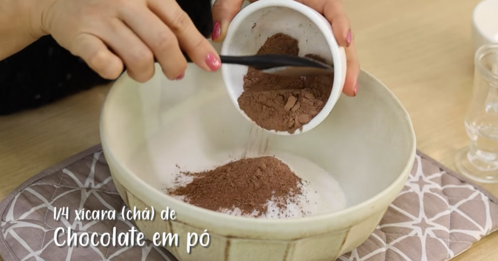 Biscoitinhos de café chocolate