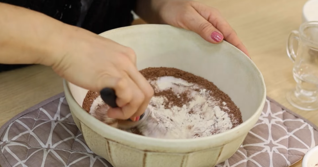 Biscoitinhos de café chocolate mistura