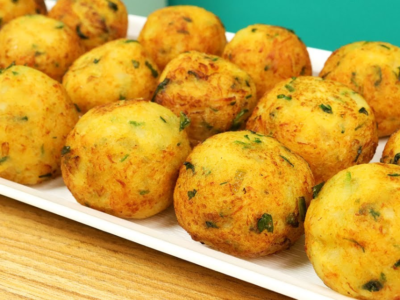 Bolinho de Batata com Frango TC