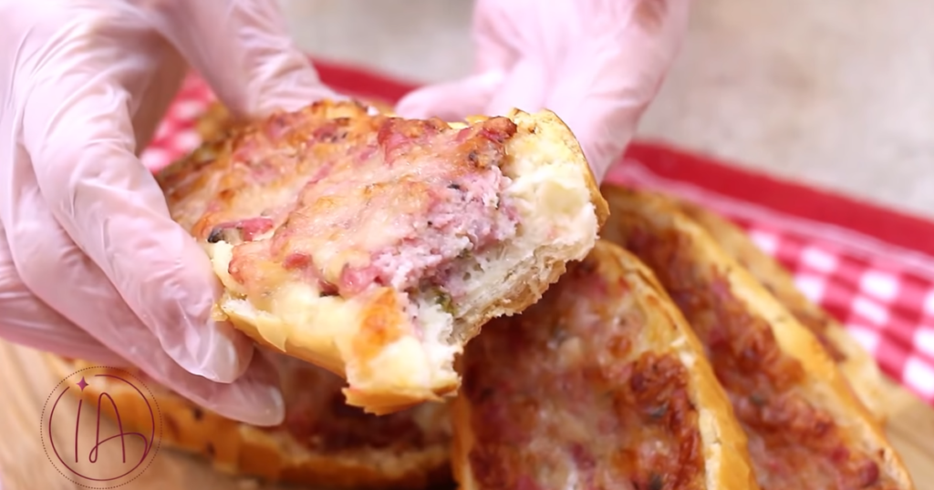 Pão de Linguiça delicia porção