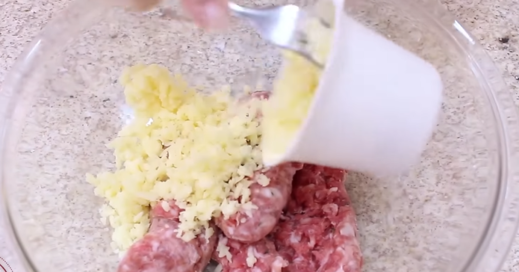 Pão de Linguiça queijo