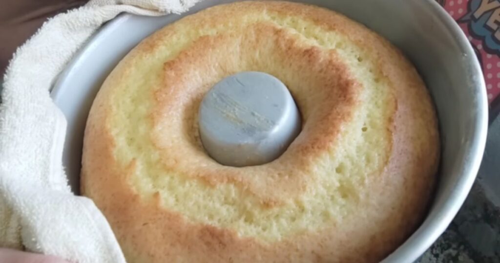 bolo de laranja assado