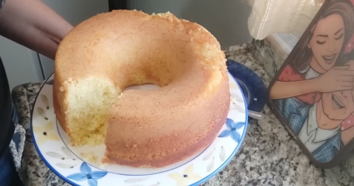 Bolo de Laranja Fofinho