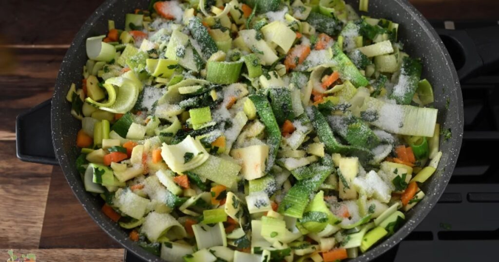 cozinhar legumes para caldo