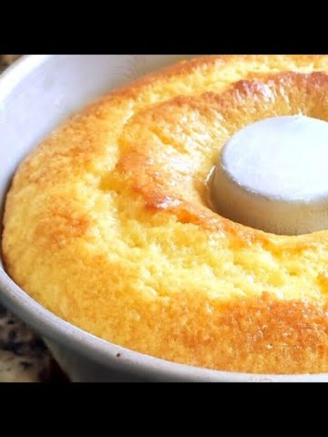 Fofinho e molhadinho, esse bolo de laranja é um espetáculo