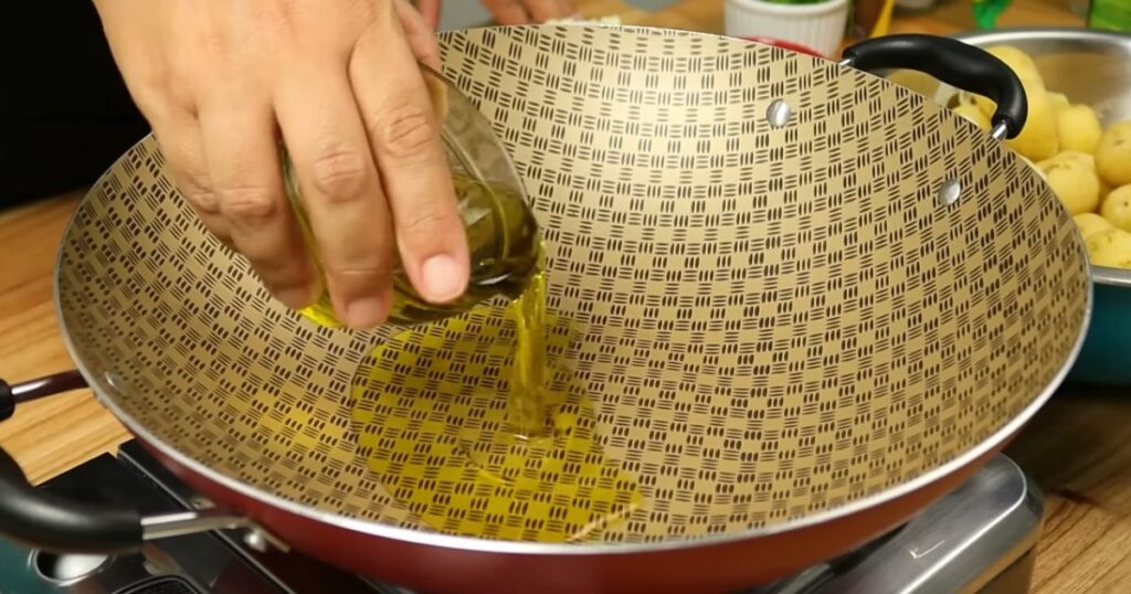 Batatinhas de festa azeite