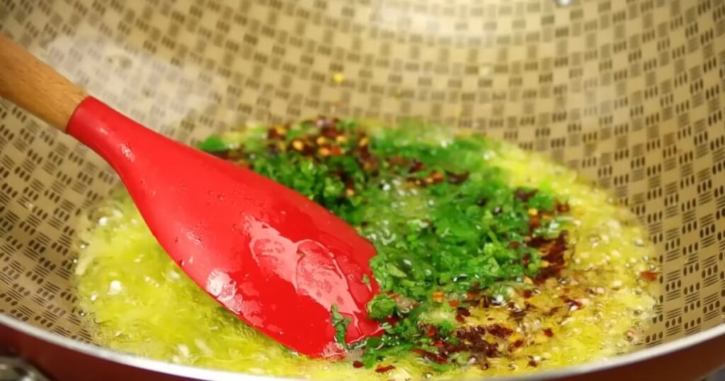 Batatinhas de festa salsinha paprica pimenta calabresa