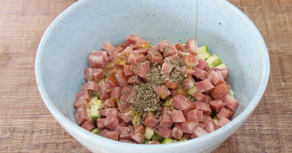 Quiche Delicioso sem massa azeite