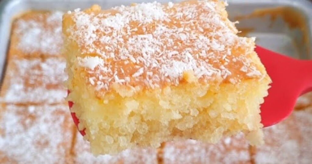 bolo de tapioca granulada fofinha