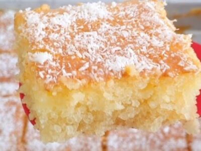 bolo de tapioca granulada fofinha