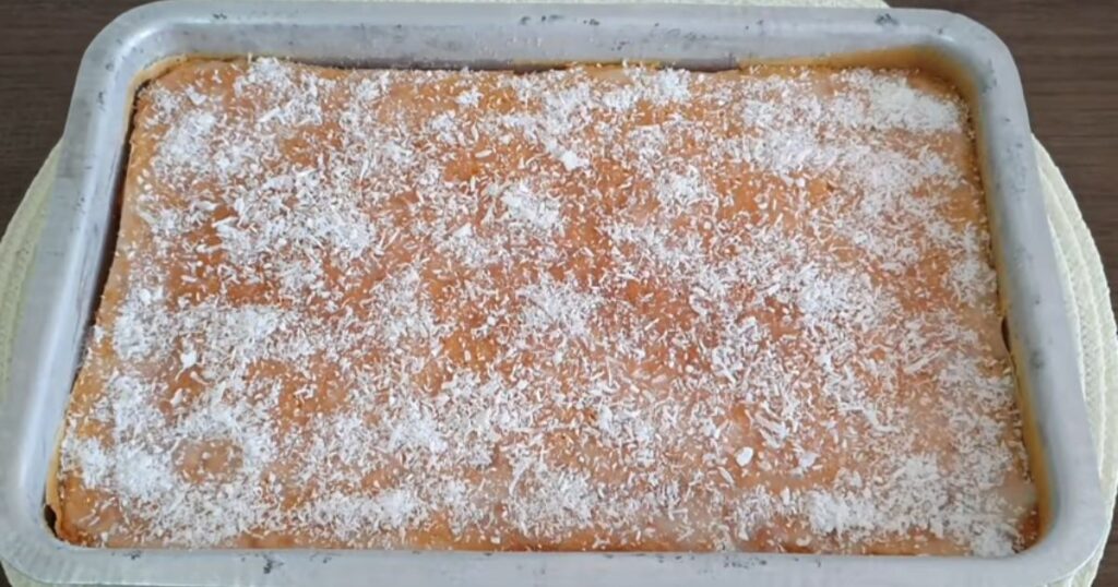 bolo tapioca coco gelado