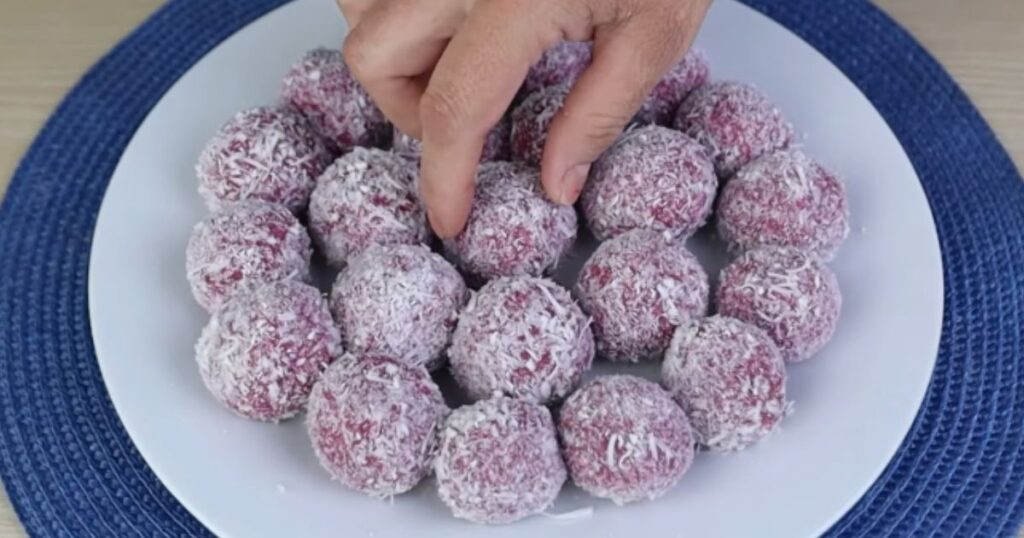 brigadeiro de batata suco