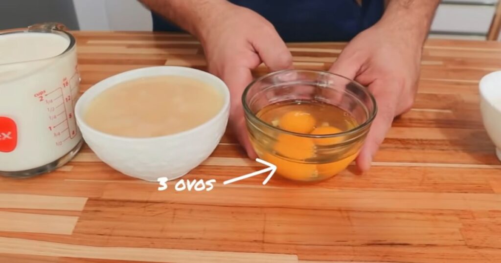 ovos pudim leite condensado