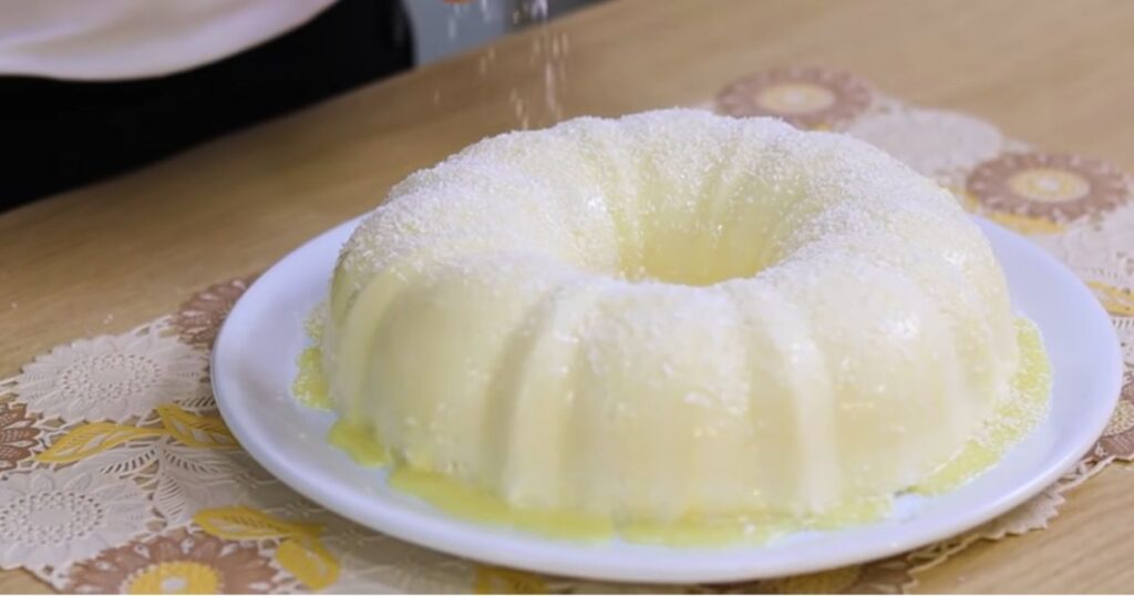 polvilhar coco ralado