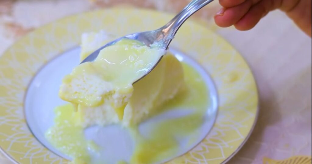 pudim de coco cremoso