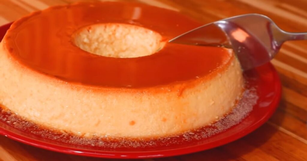 pudim leite condensado forno