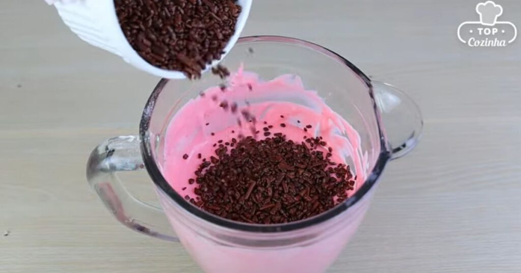 sobremesa chocolate granulado