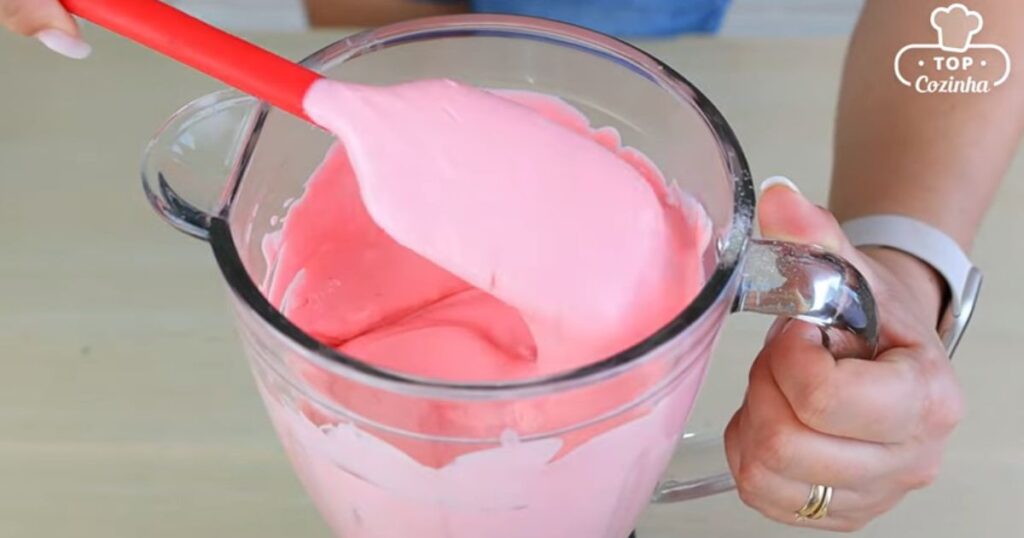 sobremesa com tang liquidificador