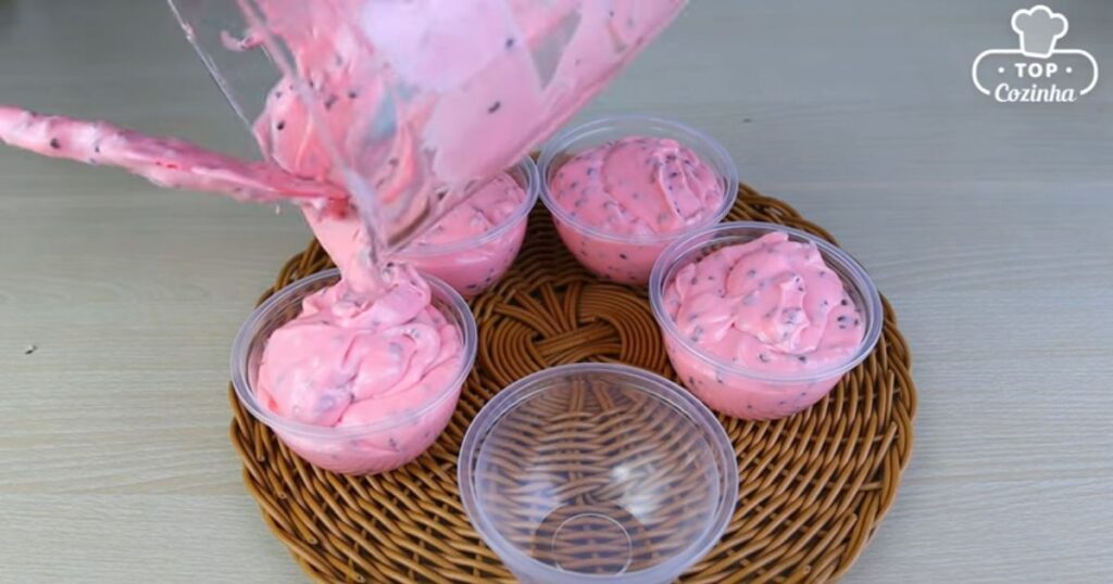 sobremesa no liquidificador sorvete