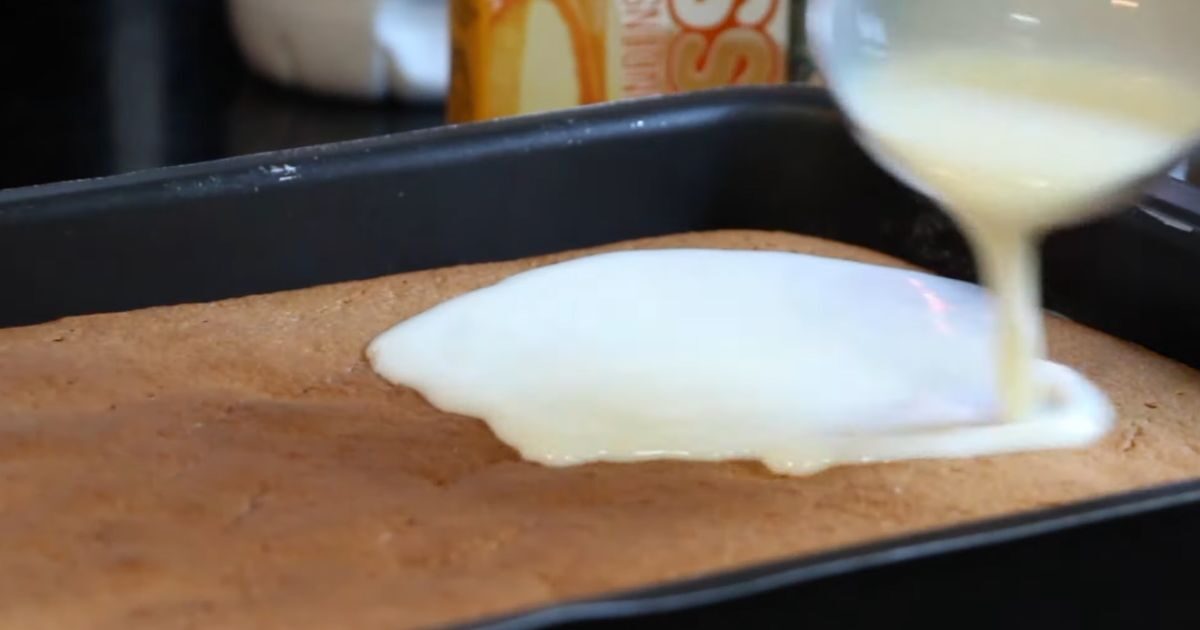 Bolo Gostoso calda forma