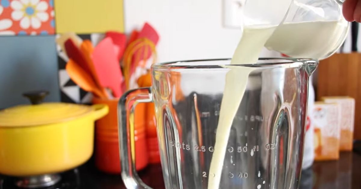 Bolo Gostoso leite morno