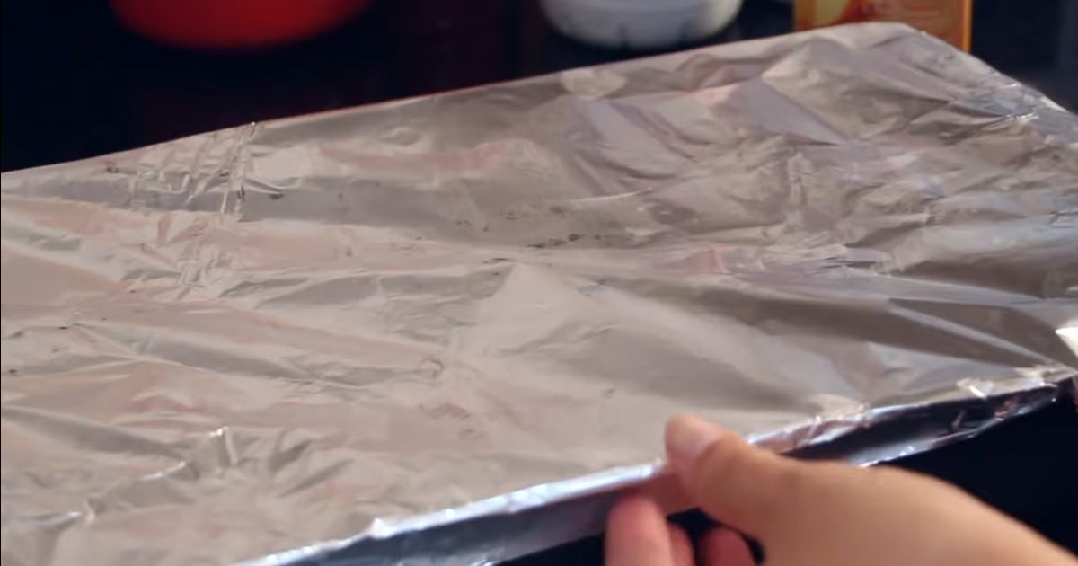 Bolo Gostoso papel aluminio