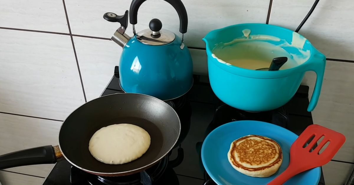 Panqueca Americana lado massa