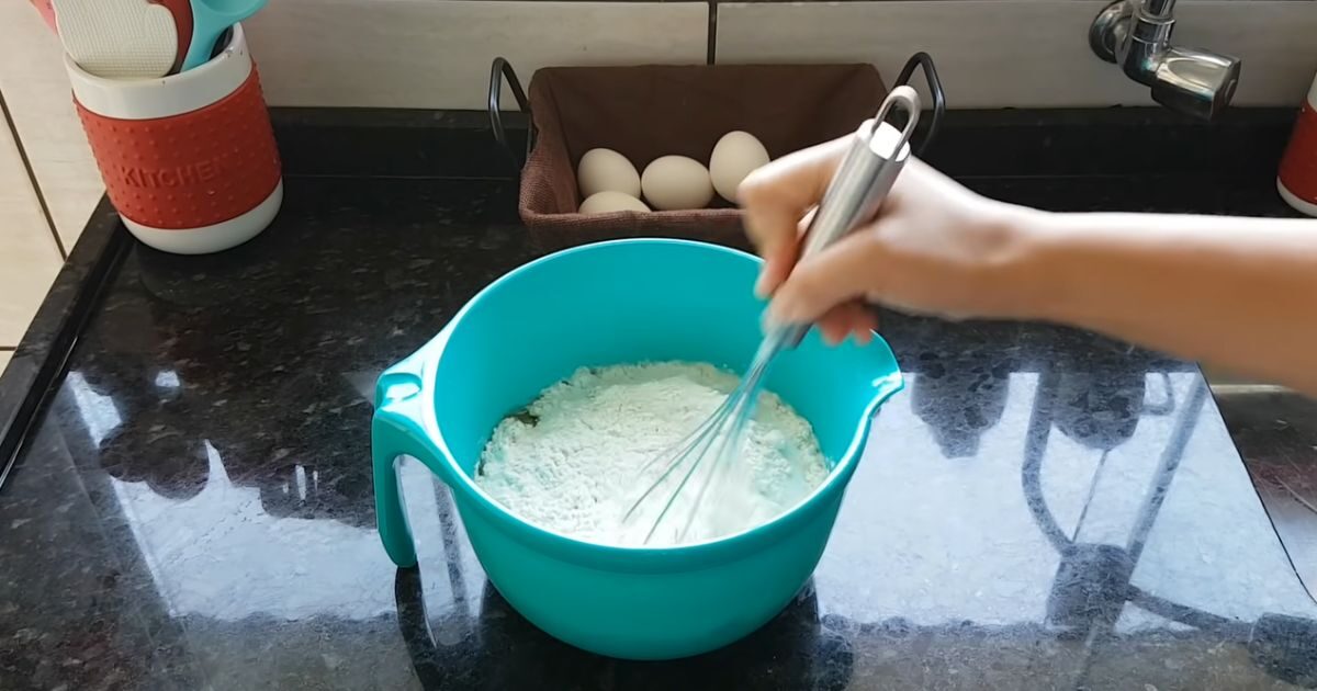 Panqueca Americana mistura