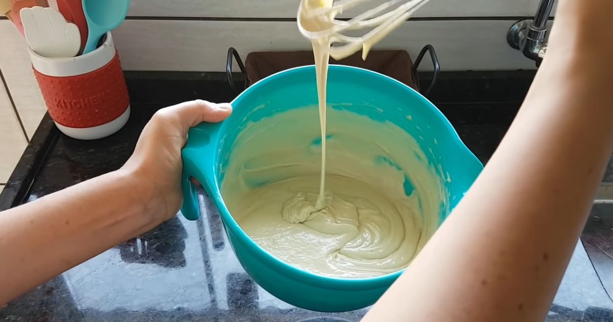 Panqueca Americana mistura