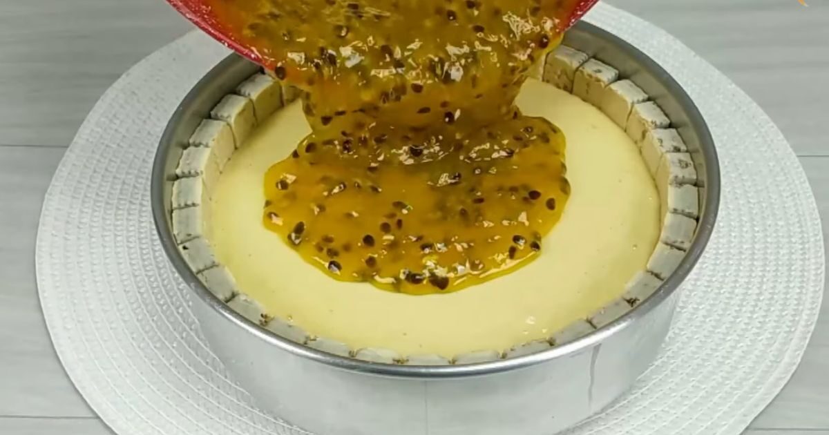 Sobremesa Maracujá calda