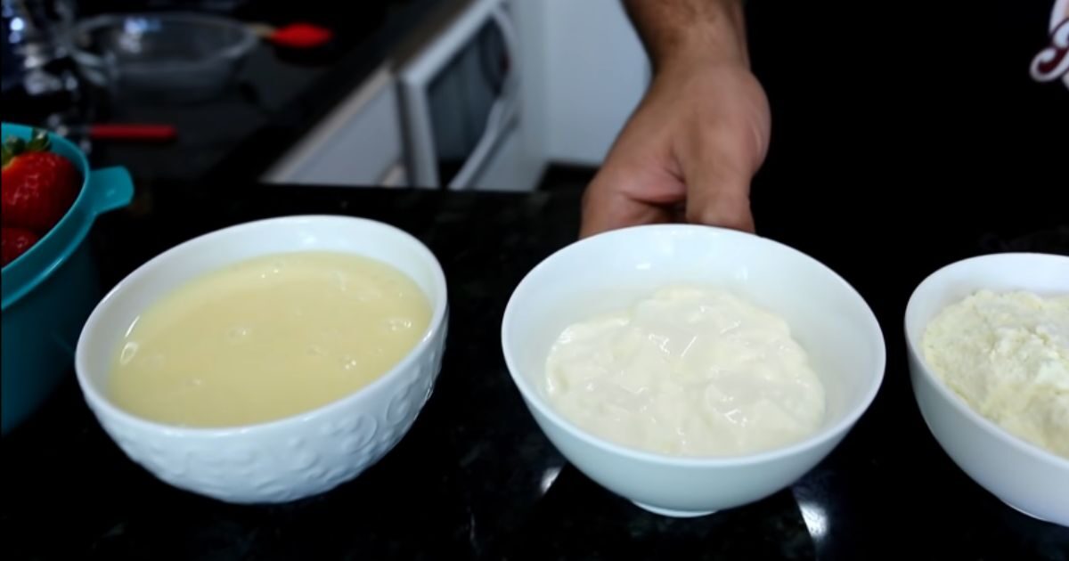 Sobremesa de natal geladas