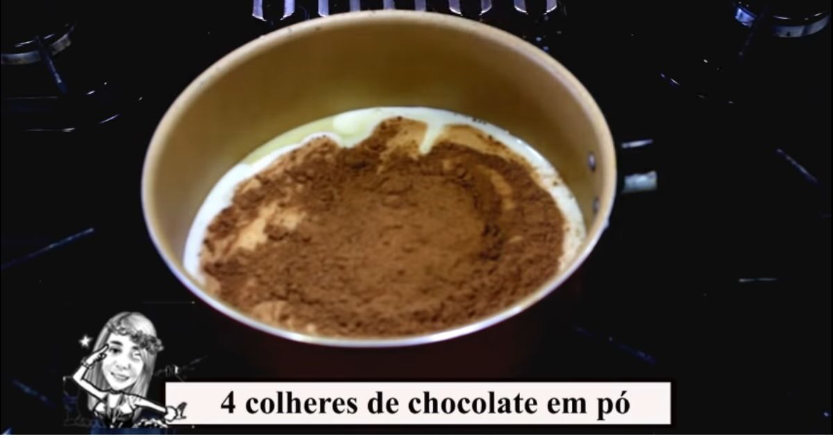 cobertura nega maluca chocolate em po
